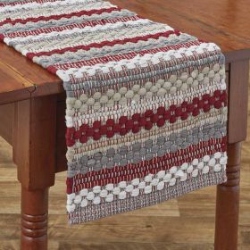 Farmhouse Holiday Chindi Table Runner - 54"L