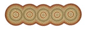 Mill Village Braided Table Runner - 54"L