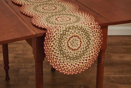 Mill Village Braided Table Runner - 54"L