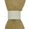 Crimped Napkin Ring - Cream