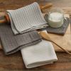 Collin 3 Dishtowel & 1 Dishcloth Set - Solids