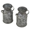 Galvanized Milk Can Salt & Pepper Set