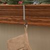 Plain Stocking Hanger - Galvanized