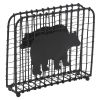 Black Bear Wire Lunch Napkin Holder