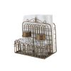 Garden Gate Napkin Salt and Pepper Caddy