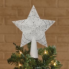 Star Tree Topper - White