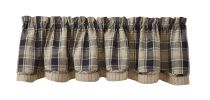 Soapstone Lined Layered Valance