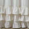 Ruffled Shower Curtain