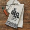 Always Say Your Prayers Applique Dishtowel
