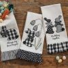Always Say Your Prayers Applique Dishtowel
