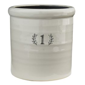 Number 1 Crock and Planter
