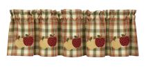 Apple Lined Valance