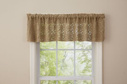 Lace Valance - Oatmeal