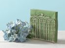 Garden Gate Napkin Holder - Cream