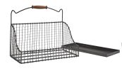 Hanging Wire Baskets - Set of 2