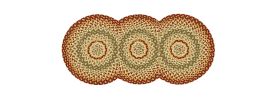 Mill Village Braided Table Runner - 34"L