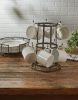 10 Mug Metal Mug Rack