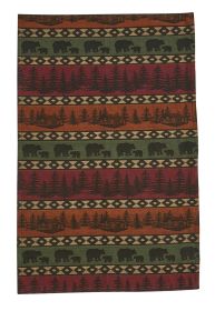 Mountain Bear Jacquard Dishtowel