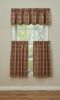 Cumberland Lined Layered Valance