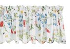 Wildflower Scalloped Valance - 14"L