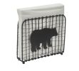 Black Bear Wire Lunch Napkin Holder