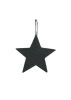 Star Shower Curtain Hooks - Black