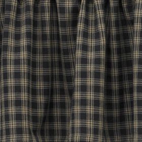 Sturbridge Lined Gathered Swag - 63"L - Black