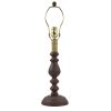 Candlestick Lamp 23" - Red