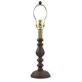 Candlestick Lamp 23" - Red