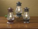 Tall Onion Lamp - 9.5" - Rustic Copper