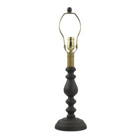 Candlestick Lamp 23" - Black