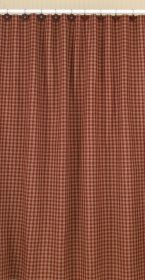 Sturbridge Shower Curtain - Wine