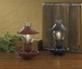 Chamberstick Lamp With Shade - Black