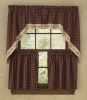 Sturbridge Live Lined Swag - 36"L - Wine
