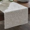 Lace Table Runner - 36"L - Cream