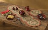 Mill Village Braided Round Placemat