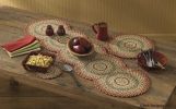 Mill Village Braided Round Placemat