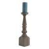 Brighton Wood Candlestick - 18"