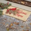 Cardinal Doormat