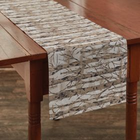 Birch  - Forest Table Runner  - 54"L