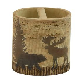 Black  - Forest Toothbrush Holder