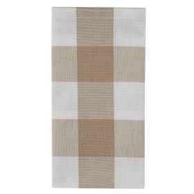Wicklow Check Napkin  - Natural