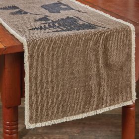 Bear Scene Table Runner  - 36"L