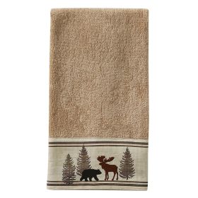 Black  - Forest Hand Towel