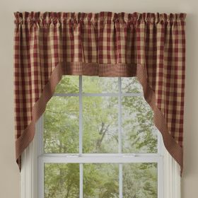 York Swag - Wine - 36"L