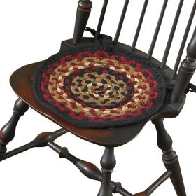 Folk Art Braided Chair Pad