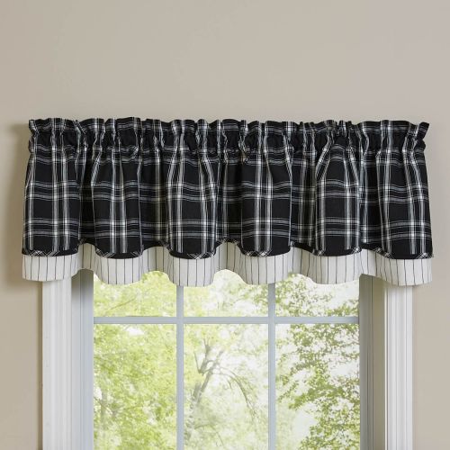 Fairfield Lined Layered Valance 16"