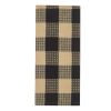 Wicklow Check Waffle Dishtowel - Black