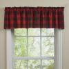 Buffalo Check Valance 14"
