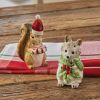 Farmhouse Snowman Salt & Pepper